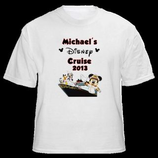 Disney Cruise Line Gang Personalized Name & Year Shirt Mickey Mouse 