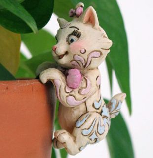   SHORE DISNEY Flower POT HANGER Figurine MARIE CAT Garden Decor Statue