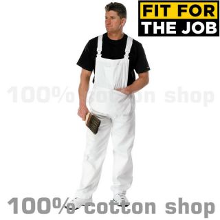 Fit For The Job Painters Decorators Bib and Brace Overall Coverall 