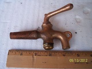 copper barrel taps spigots NOS