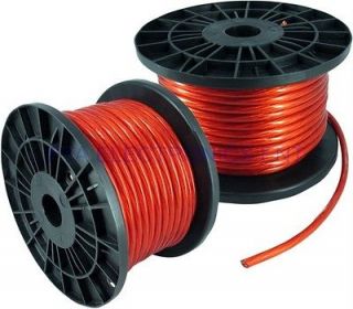 10FT 8GA 8AWG CCA Red Power Cable Wire Heat Resistance for Sound Car 