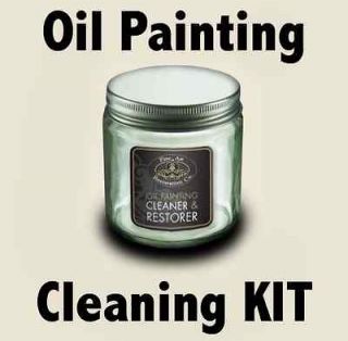 Professional Oil Painting Cleaning Kit   Bronze Pack