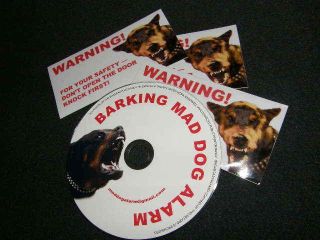 Protection and Warning Alarm CD   Barking Mad Dog Alarm