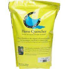 Horse Quencher, Horse Supplement, Endurance Riding, Horse Treat