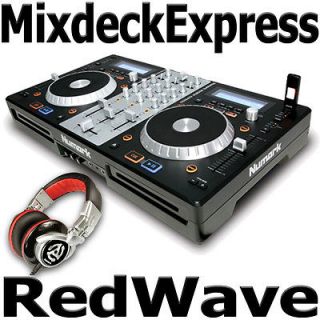 Numark Mixdeck Express DJ Controller + Redwave Red Wave Headphones
