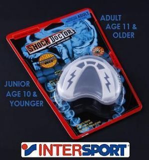 SHOCK DOCTOR GUM SHIELD/MOUTH GUARD JUNIOR OR ADULT