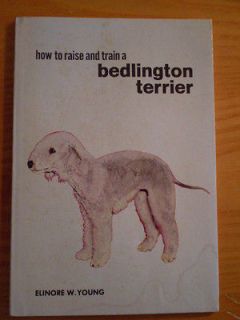 Vintage 1966 How To Raise and Train A Bedlington Terrier Dog Book 