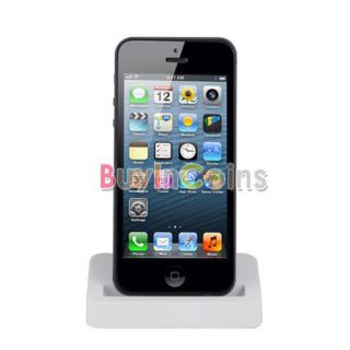 Data Sync Charger Docking Station 8 Pin Dock Cradle for Apple iPhone 5 