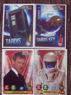 DR WHO ALIEN ARMIES   FOIL CARDS   SETS G AND F   COMPLETE YOUR 