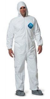   TYVEK TY122S DISPOSABLE COVERALLS BUNNY SUIT +MASK,GLOVES,W​IPE