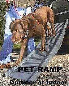 Dog Pet Car Ramp Stairs Folding Portable Steps Fold Up to 50KG Compact 