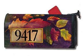 Turning Leaves Fall Mailwrap Magnetic Mailbox Cover by Magnet Works