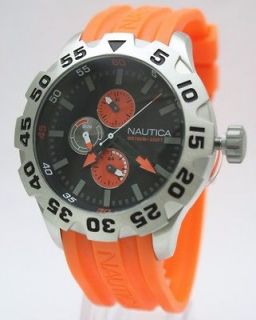   BFD 100 Men Multifunction Orange Oversize Watch 54mm N15565G $155