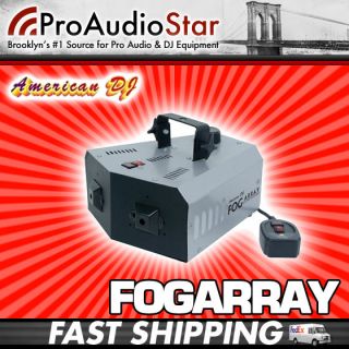 American DJ FogArray Fog Array Dual Output Smoke Machine PROAUDIOSTAR 
