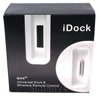 iPod iPhone Dock Docking Station Cradle remote FULL KIT Classic Nano/4 