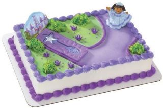 dora princess cake topper