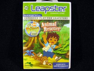  Leapster 2 Nick Jrs GO DIEGO GO Learning Game Pre K to 1st 4 7 Animal