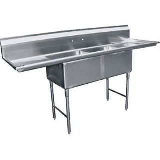 Compartment 18 x 18 Kitchen Sink 2 x 24 Drainboard