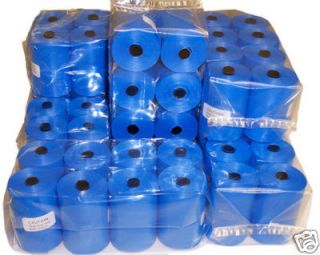 780 PET DOG WASTE PICK UP POOP BAGS WITH THIKNESS 13 MICRONS BLUE 