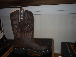 ARIAT PROBABY BOOTS LADIES US 8.5  DRIFTWOOD BROWN
