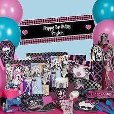 Monster High Party Supplies Frankie Stein Retail Value Over $191 