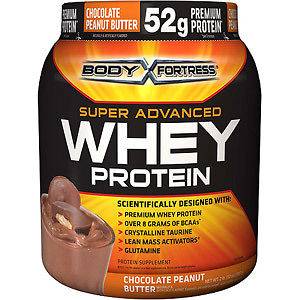   Super Advanced Whey Protein Powder Chocolate Peanut Butter Drink