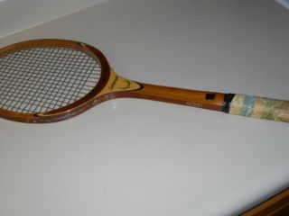 Vintage Rod Laver Chemold Wood Tennis Racquet