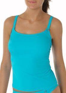   Soda Underwired Tankini Curacao 36E 36DDD Bra Sized Swimwear Turquoise