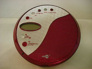 NEXT PLAY MODEL NP325GS PORTABLE CD PLAYER PURPLE WHITE SERIAL # 