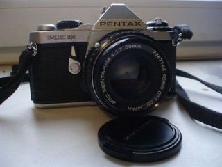 Pentax ME Super 35mm SLR Film Camera with 50 1.7 mm Lens