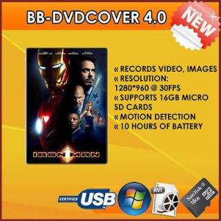 BB2DVDCover Bush Baby 2 DVD Cover Covert Hidden Spy Nanny Camera DVR
