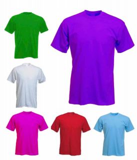 Ladies Short Sleeve Classic Crew Neck Cotton T Shirts Sizes 6 to 32 