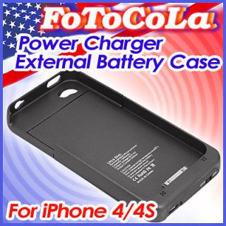 1900mAh rechargeable battery backup charger power bank case for iphone 