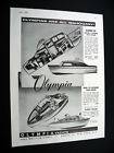 1959 Crosby Aeromarine Boats Ad Ranger Capri Hurricane
