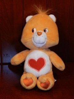Care Bears TENDERHEART BEAR 2002 Plush Figure Stuffed Animal Toy TCFC 