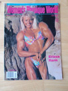 WOMENS PHYSIQUE WORLD female bodybuilding muscle magazine/Ericca Kern 