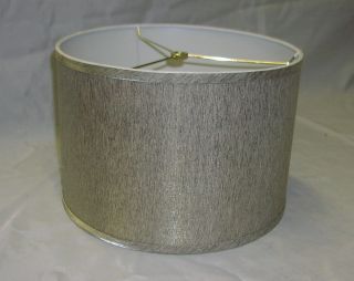 Contempoary Fabric Drum Lamp Shade 15 wide
