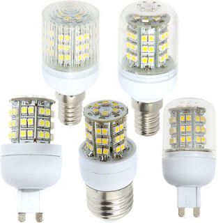 G9 E27 E14 220V White / Warm White 3W 48 3528 SMD LED Corn Light Bulb 