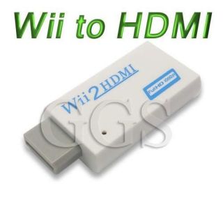   HDMI /DVI 480i/P Upscale to 720/1080P+3.5m​m Audio Converter Cable
