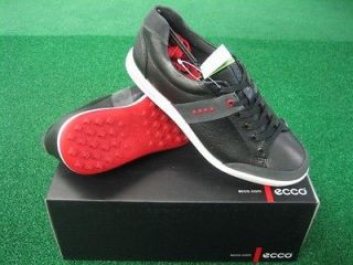 ECCO Street Premier Golf Shoes Black / Red US 6   6.5 EU 40