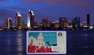   Limited Edition SAN DIEGO California STARBUCKS Gift Card SCARCE