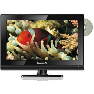 QUANTUM FX 15.6 LED TV with ATSC NTSC Tuner and Built In DVD Player 