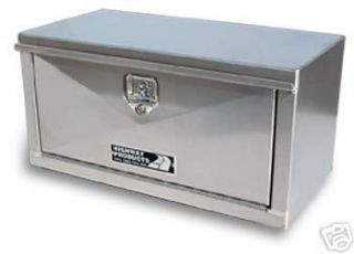 Underbed mount tool box for Semi Flatbed Trailer Truck