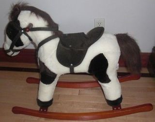 NEW Plush Rocking Horse with Real Horse Sounds   *Local Pick Up Only*
