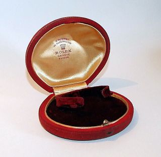 Rare Rolex Vintage Oyster Box Case Leatherette