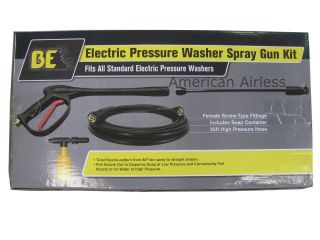 BE Electric Pressure Washer Spray Gun Kit