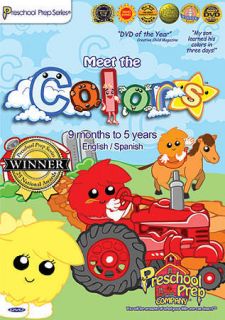 Preschool Prep Series Meet the Colors (DVD, 2009) 9 months to 5 years