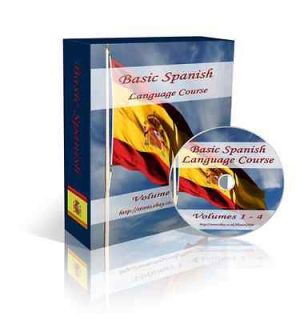   speak SPANISH   Basic Spanish Language Course   Written & Audio PC DVD
