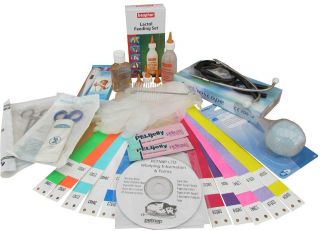 BUDGET Whelping Kit dog welping box puppy ID bands