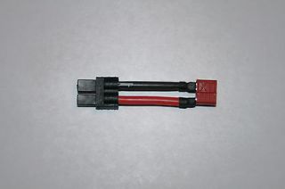 Traxxas Male to Deans Female w/12awg wire connector / adapter Lipo 